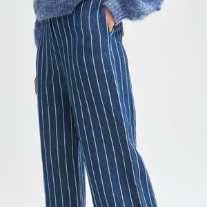 Rodebjer Blue Striped Simone Pants